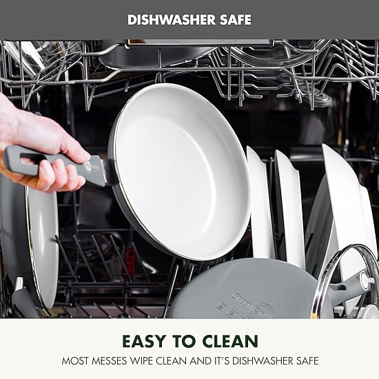 GreenPan Dover Ceramic 8" Frying Pan with Spatula Set