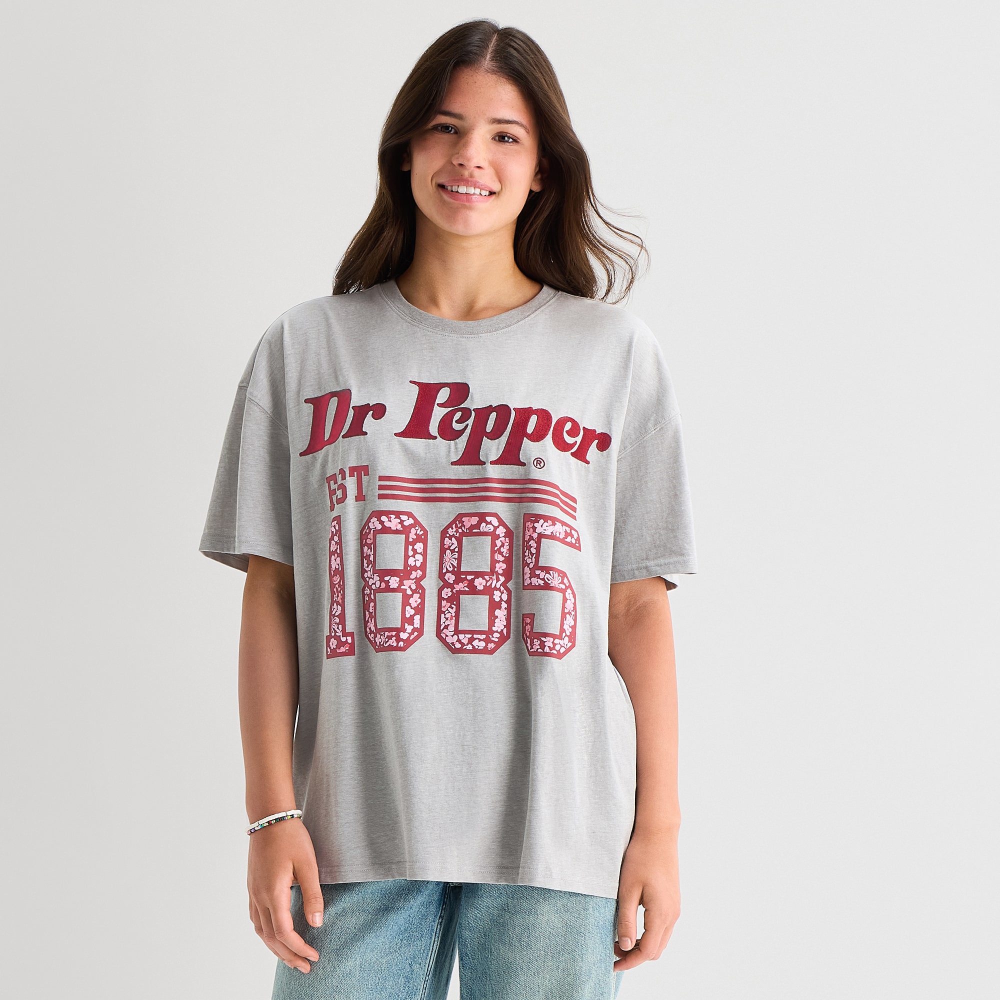 Dr Pepper Hot Tee Womens Crew Neck Short Sleeve Oversized Graphic T-Shirt