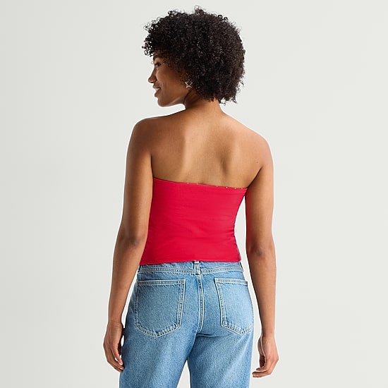 Reversible Womens Juniors Tube Top