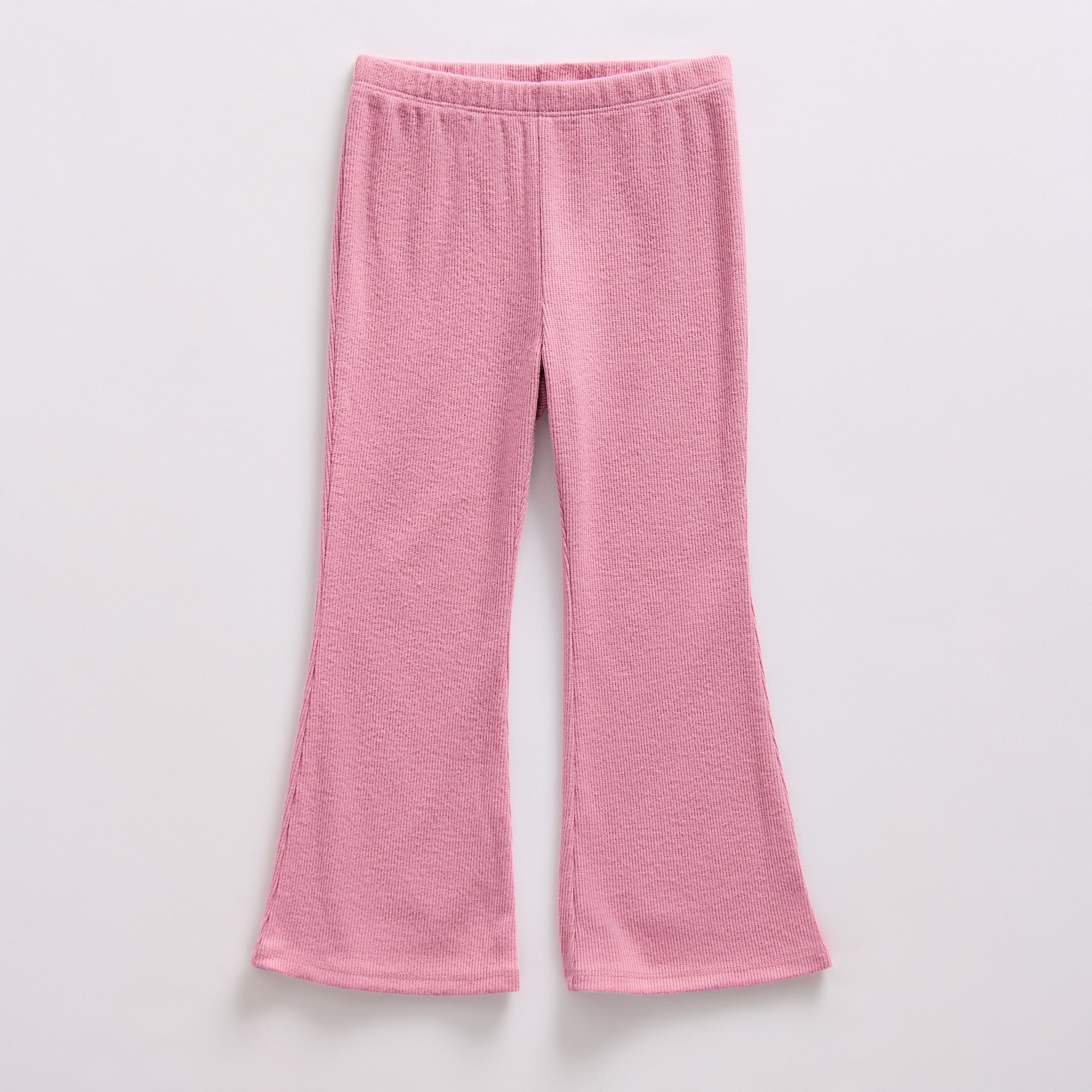 Okie Dokie Toddler & Little Girls Knit Flare Full Length Leggings