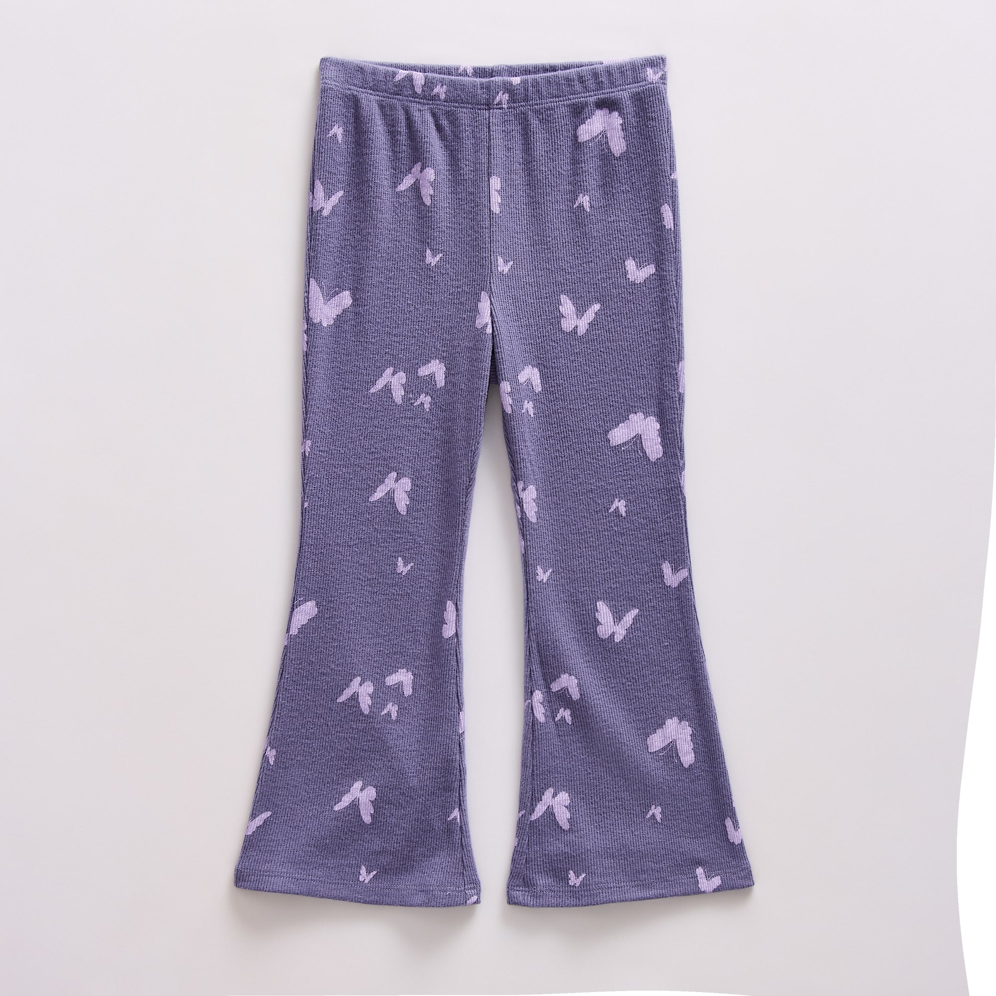 Okie Dokie Toddler & Little Girls Knit Flare Full Length Leggings