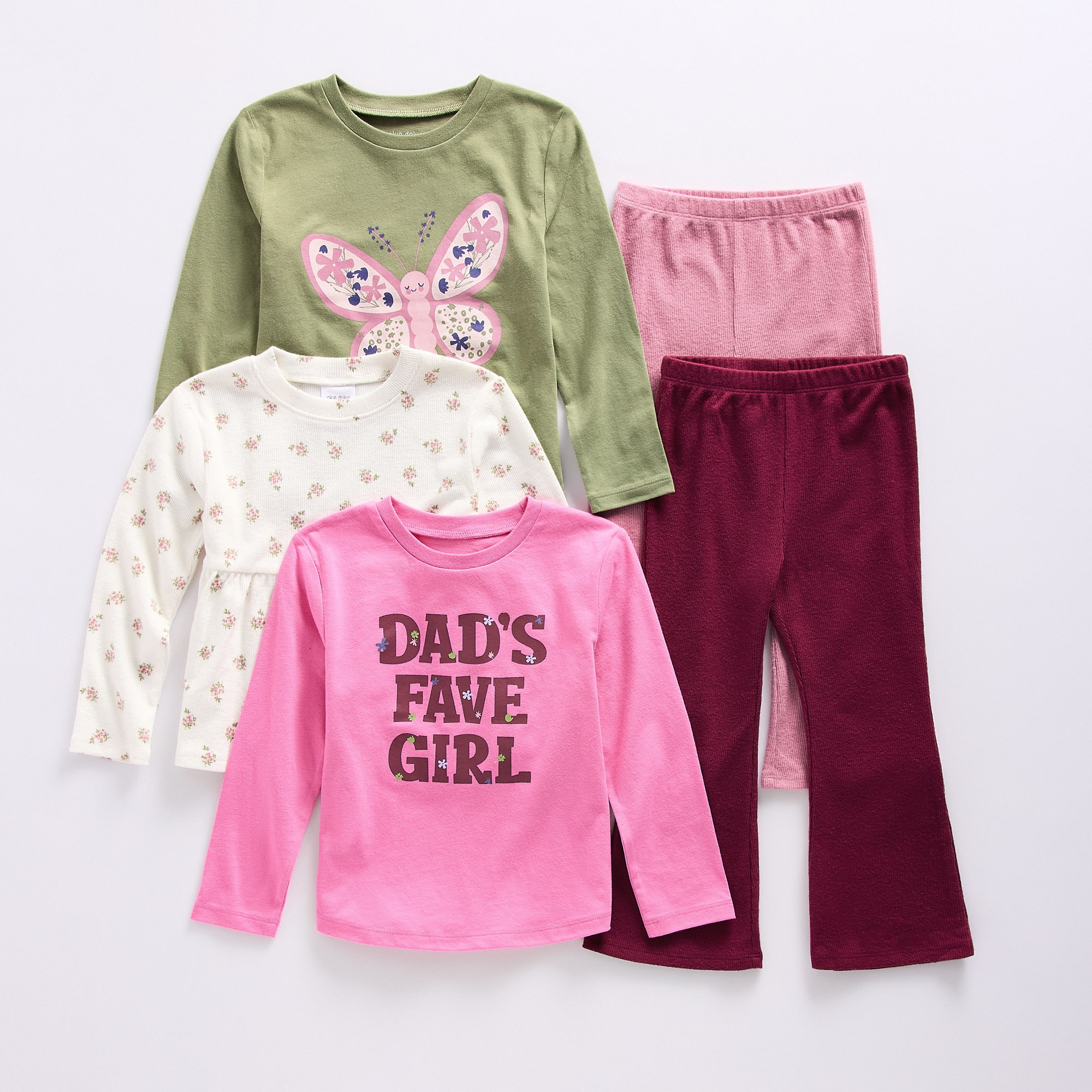Okie Dokie Toddler & Little Girls 5-pc. Legging Set