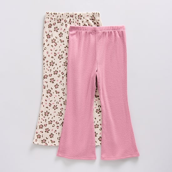 Okie Dokie Toddler & Little Girls Knit Flare 2-pc. Full Length Leggings