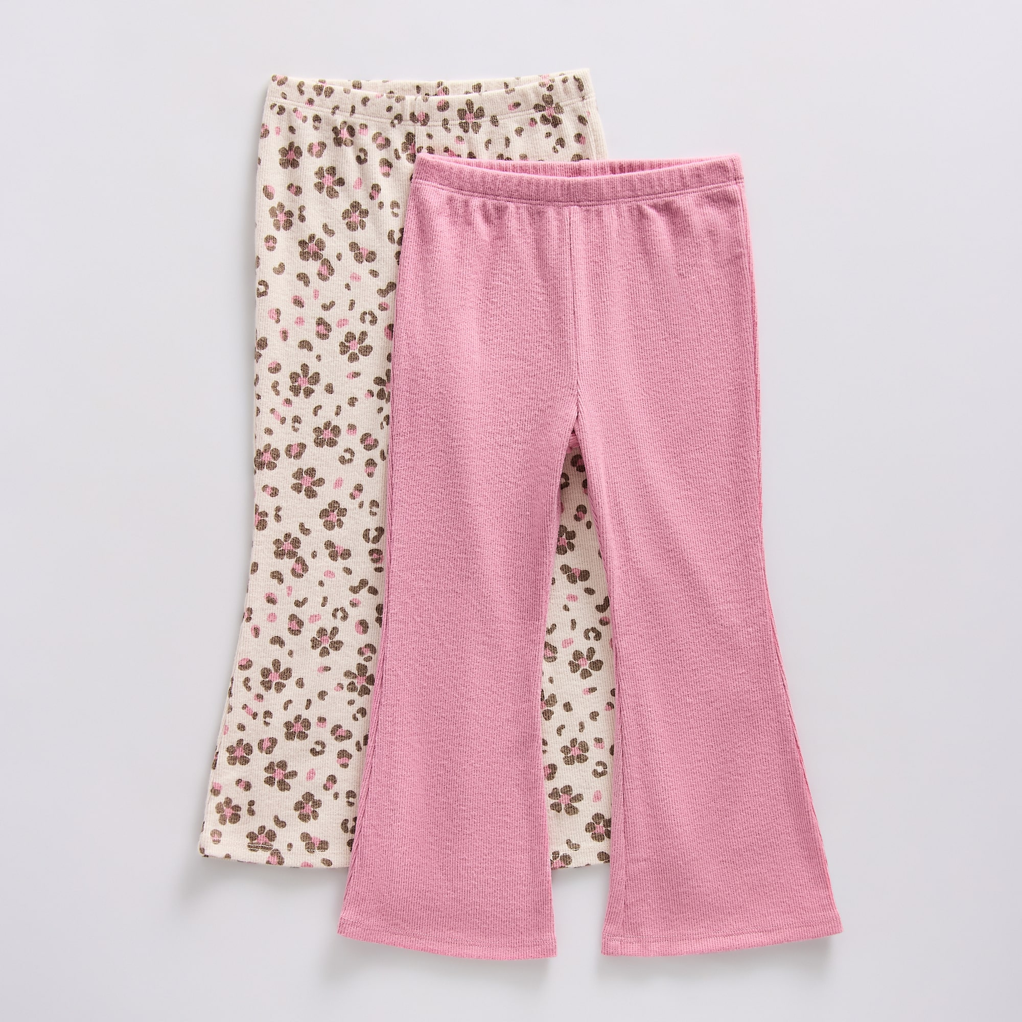 Okie Dokie Toddler & Little Girls Flare 2-pc. Full Length Leggings