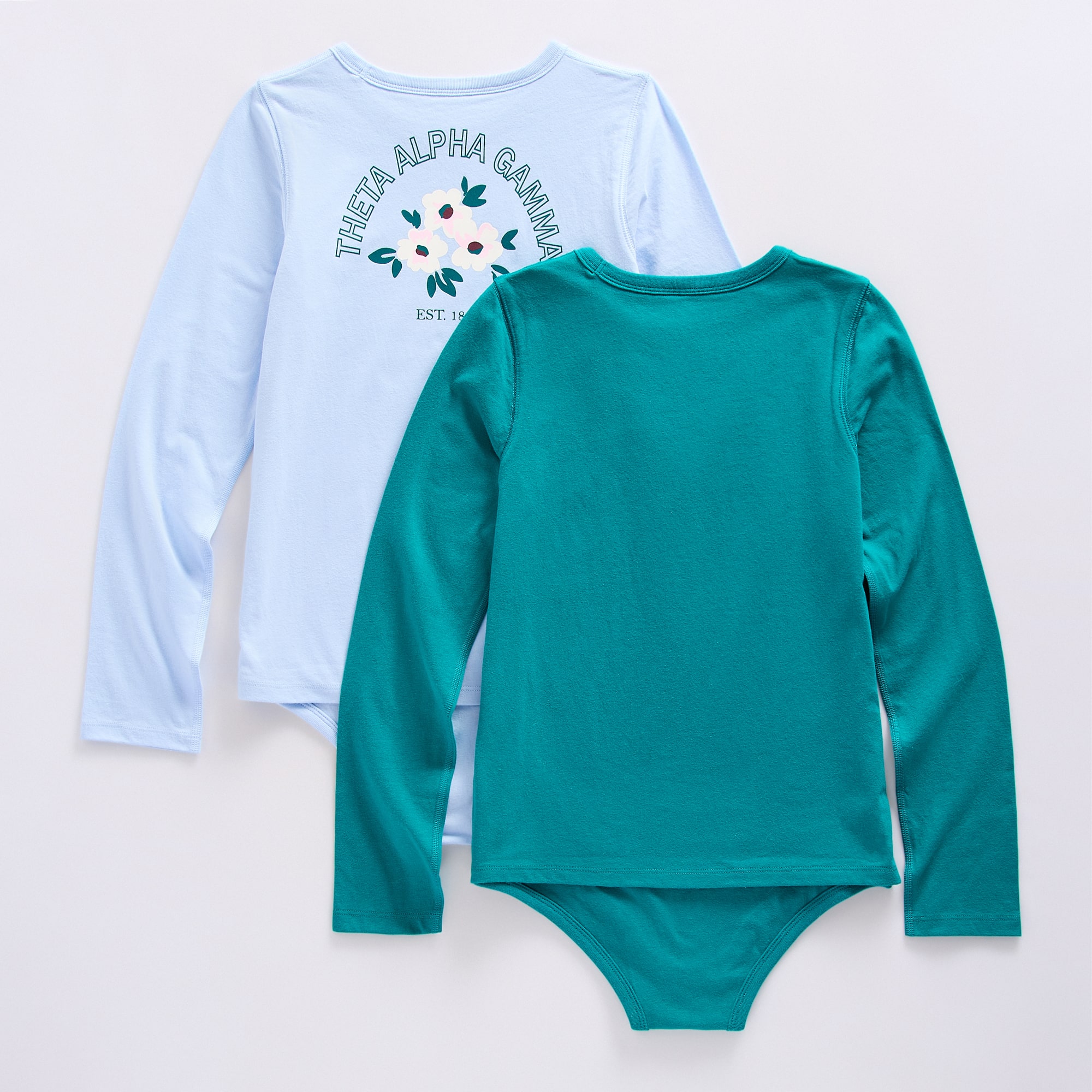 Thereabouts Little & Big Kid Girls Crew Neck Long Sleeve Adaptive 2-pc. Bodysuit