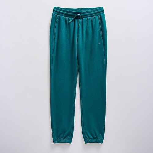 Xersion Super Soft Little & Big Kid Girls Stretch Fabric Cinched Mid Rise Regular Fit Fleece Jogger Pant In Blue