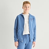 Xersion Little & Big Kid Boys Long Sleeve Fleece Zipper Active Hoodie