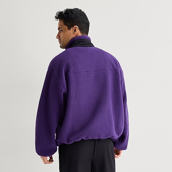 Xersion Mens Mock Neck Long Sleeve Active Quarter-Zip Pullover