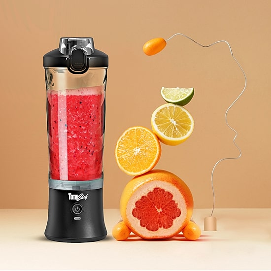 Total Chef Cordless USB Portable Blender 20 oz