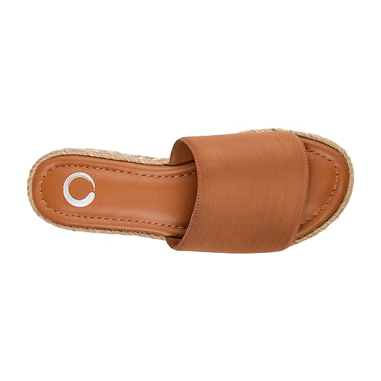 Journee Collection Womens Rosey Slide Sandals