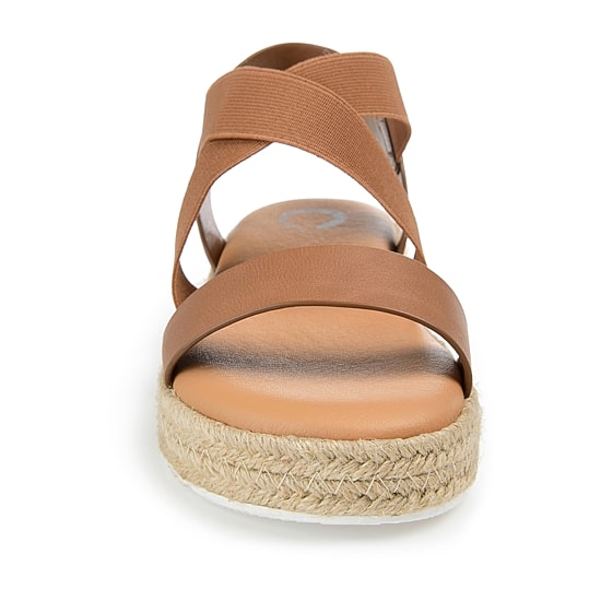 Journee Collection Womens Caroline Wedge Sandals