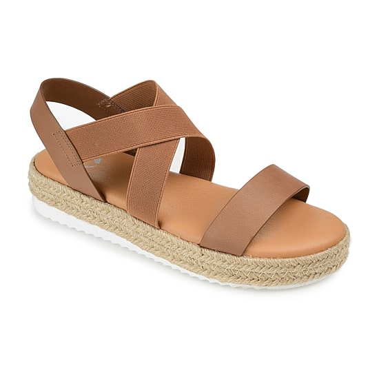 Journee Collection Womens Caroline Wedge Sandals