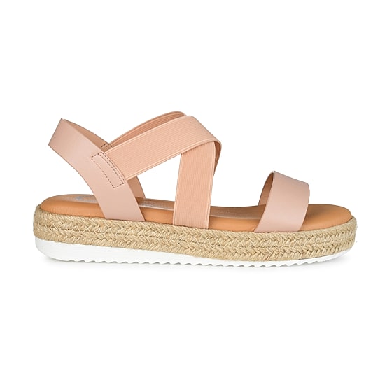 Journee Collection Womens Caroline Wedge Sandals