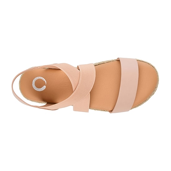 Journee Collection Womens Caroline Wedge Sandals