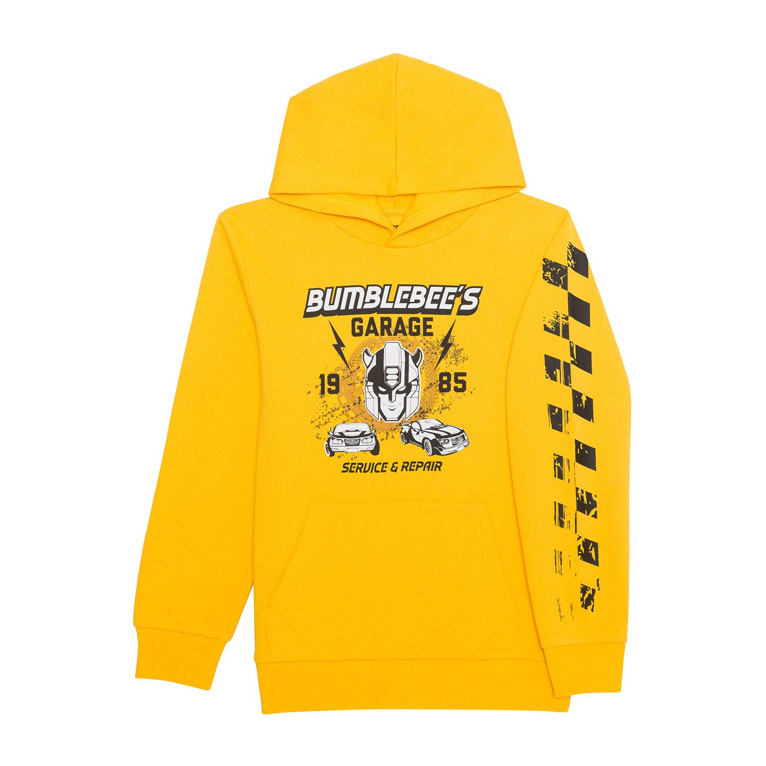 Little & Big Kid Boys Long Sleeve Transformers Fleece Hoodie