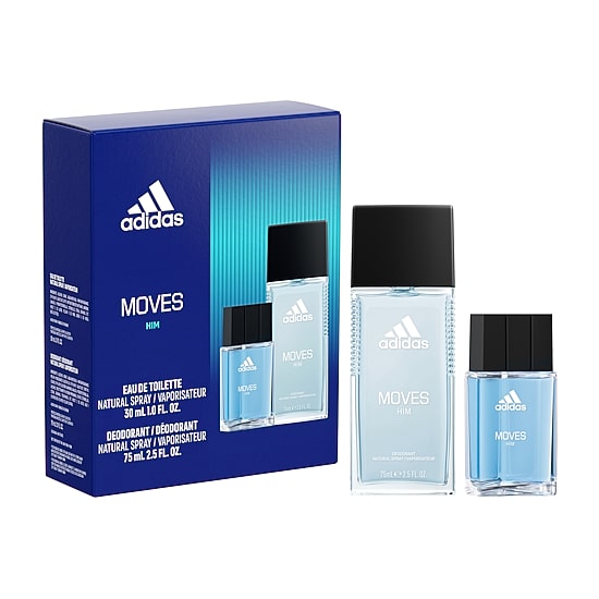 adidas Moves For Him Eau De Toilette 2-Pc Gift Set ($31 Value)
