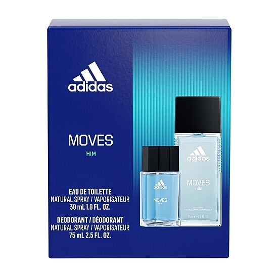adidas Moves For Him Eau De Toilette 2-Pc Gift Set ($31 Value)
