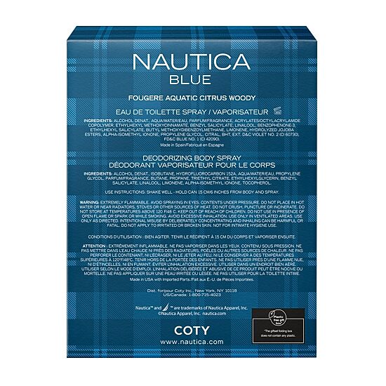 Nautica Blue Eau De Toilette 2-Pc Gift Set ($43 Value)