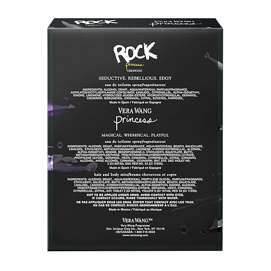 Vera Wang Princess + Rock Princess Eau De Toilette 3-Pc Gift Set ($31 Value) Perfume Set