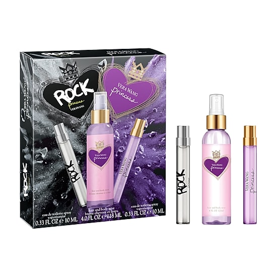 Vera Wang Princess + Rock Princess Eau De Toilette 3-Pc Gift Set ($31 Value) Perfume Set