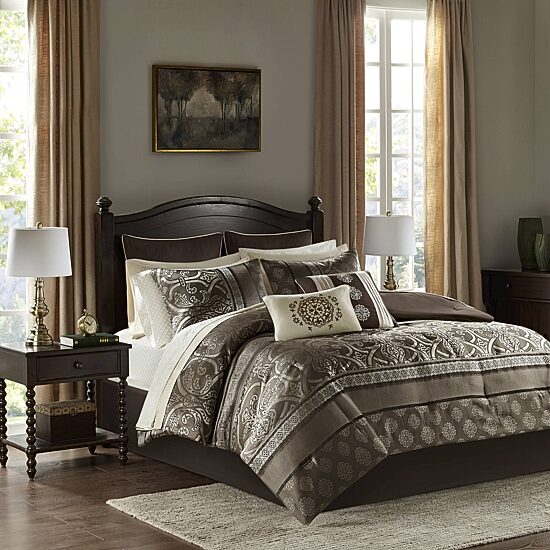 Madison Park Essentials Alexine 16-pc. Complete Bedding Set with Sheets