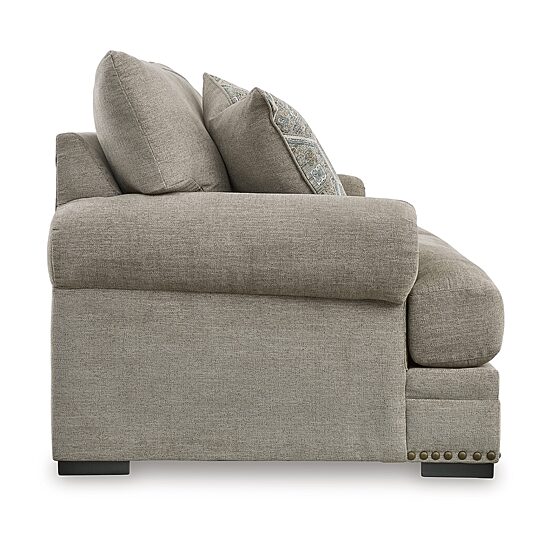 Signature Design by Ashley Galemore Loveseat in Neutral Gray Brown