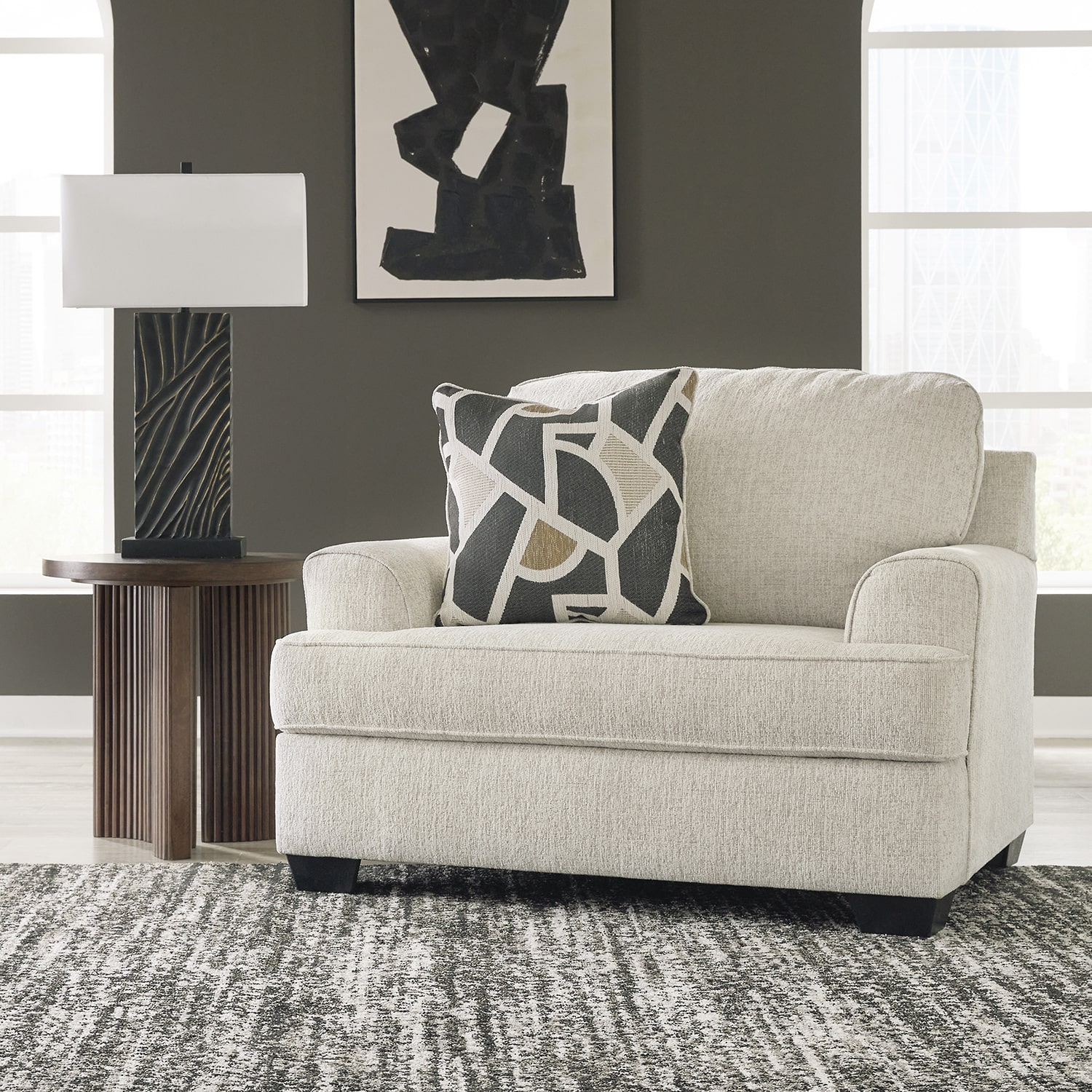 Signature Design by Ashley Heartcort Upholstered Oversized Chair