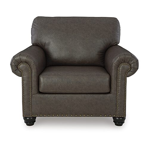 Signature Design by Ashley Roxmere Upholstered Chair, One Size, Brown