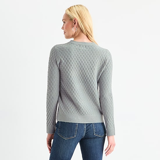St. John's Bay Tall Womens Crew Neck Long Sleeve Pullover Sweater