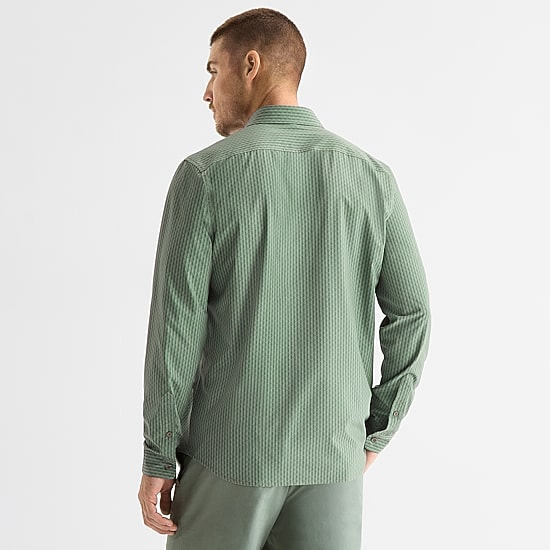 Stylus Mens Long Sleeve Regular Fit Button-Down Shirt