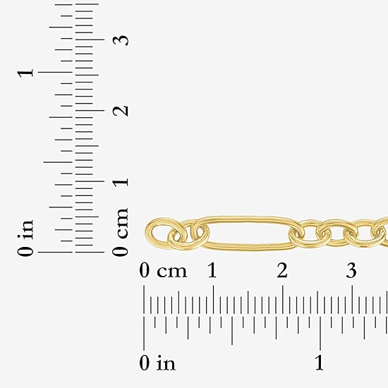 Charmed by Diamond Addiction Womens 14K Gold Over Silver 18 Inch Link Chain Necklace