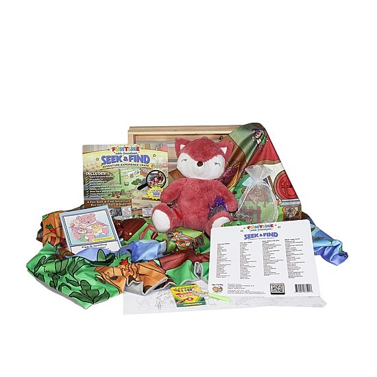 3 Stories Trading Company Fun Time With Grandma Seek And Find Experience Crate 28-pc. Baby Gift Set