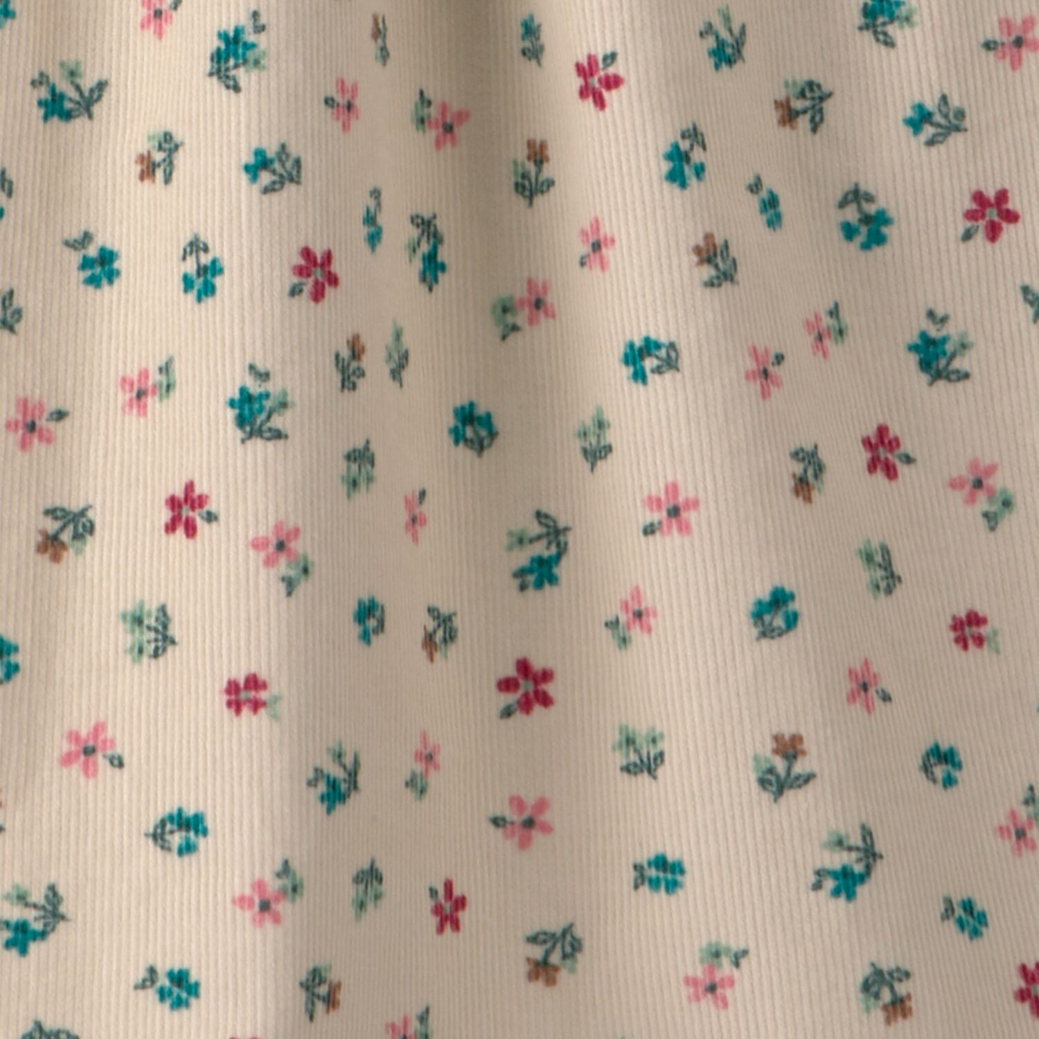 Carter's Little & Big Kid Girls Floral Corduroy Long Sleeve A-Line Dress