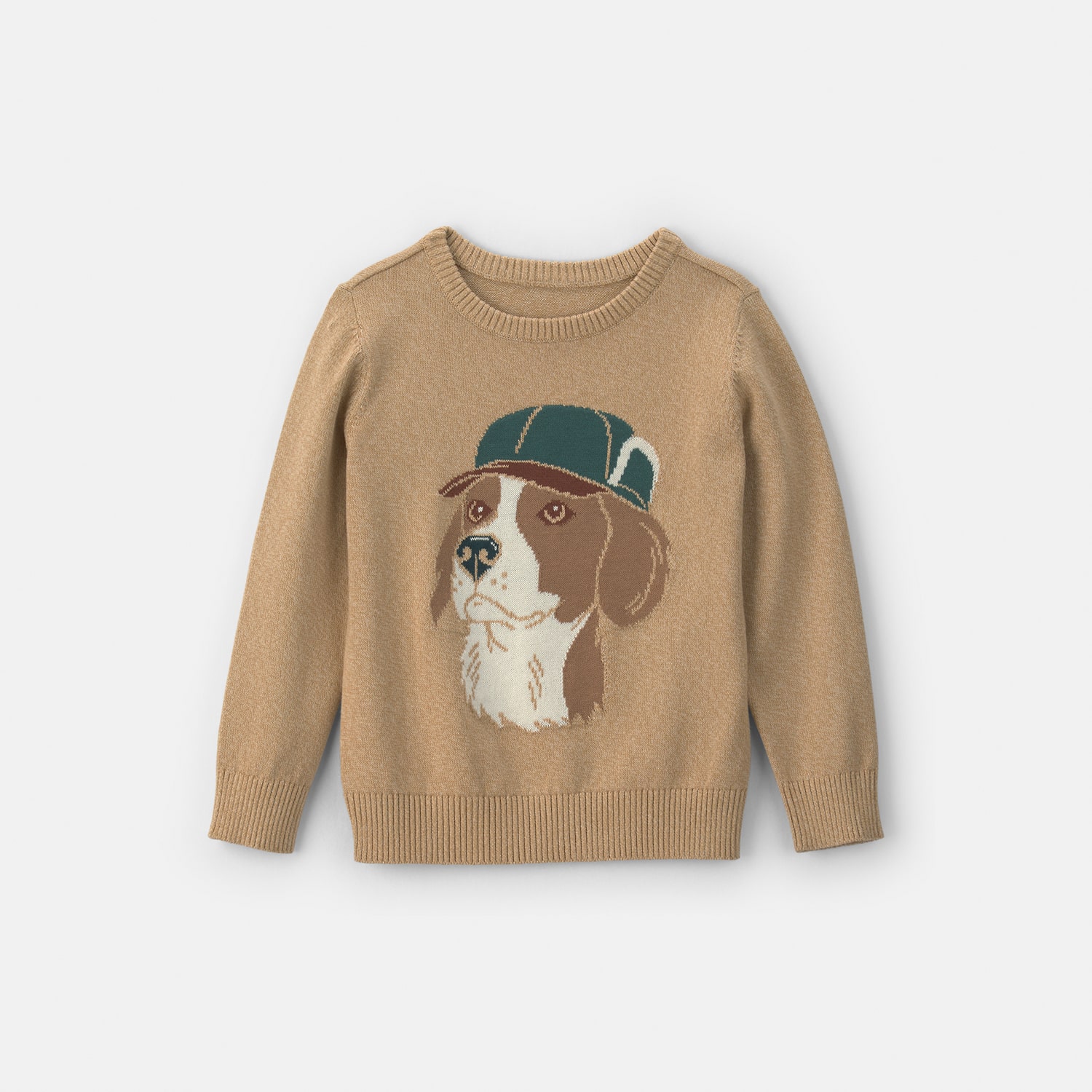 Carter's Little & Big Kid Boys Crew Neck Long Sleeve Pullover Sweater