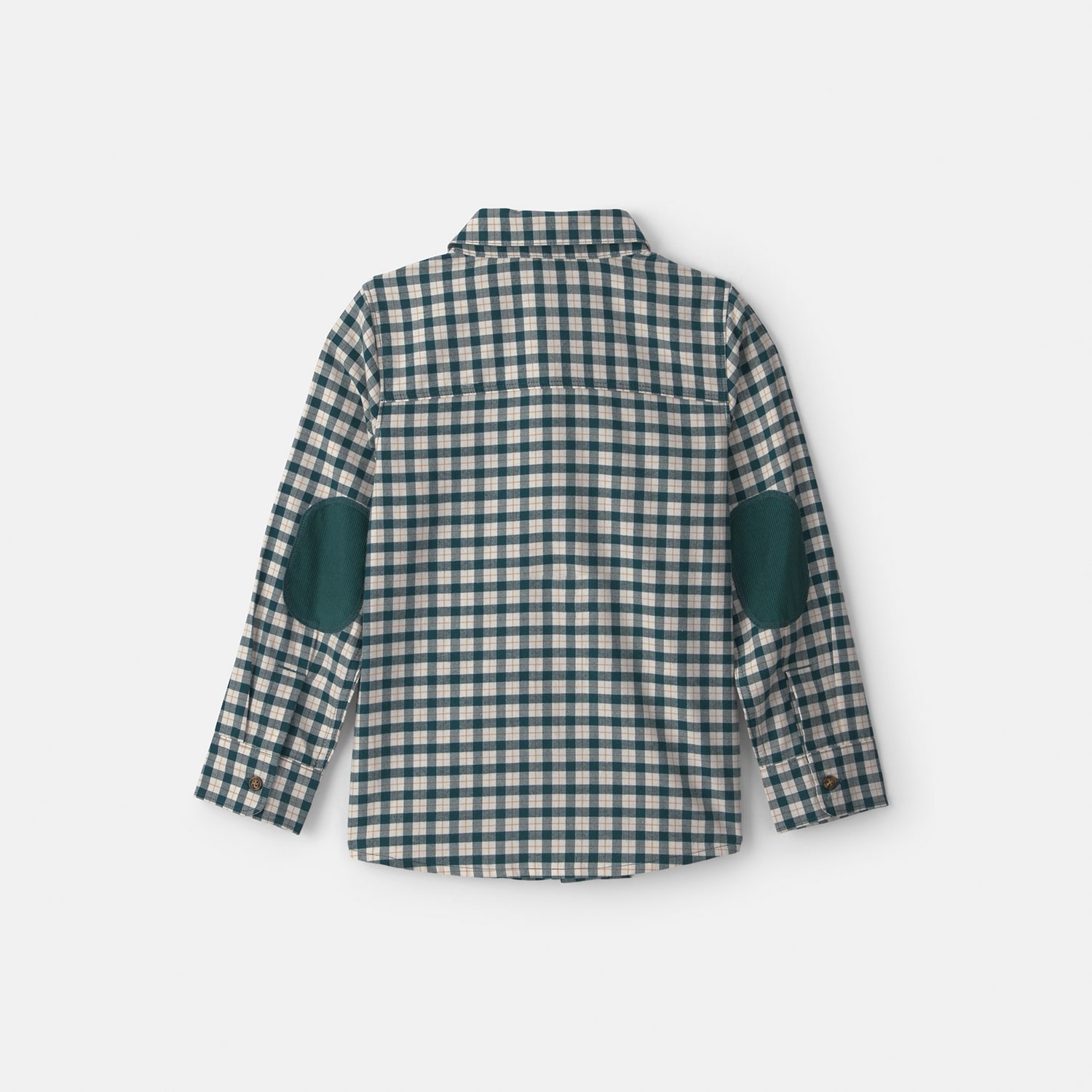 Carter's Little & Big Kid Boys Long Sleeve Cuffed Regular Fit Button-Down Shirt
