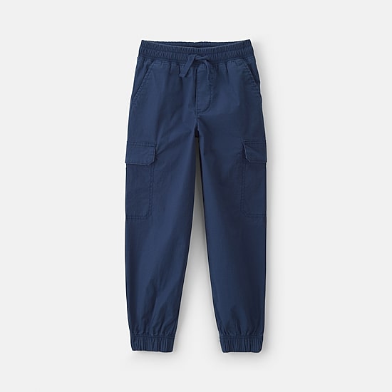 Carter's Ribstop Cargo Little & Big Kid Boys Cinched Mid Rise Regular Fit Jogger Pant