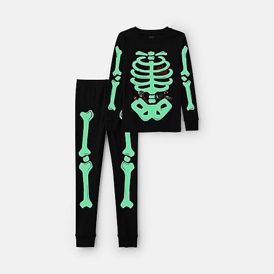 Carter's Halloween Little & Big Kid Unisex Crew Neck Long Sleeve 2-pc. Pajama Set