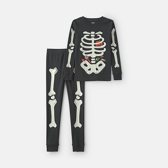 Carter's Halloween Little & Big Kid Unisex Crew Neck Long Sleeve 2-pc. Pajama Set
