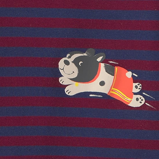 Carter's Varsity Dog Toddler Boys Crew Neck Long Sleeve 4-pc. Pajama Set
