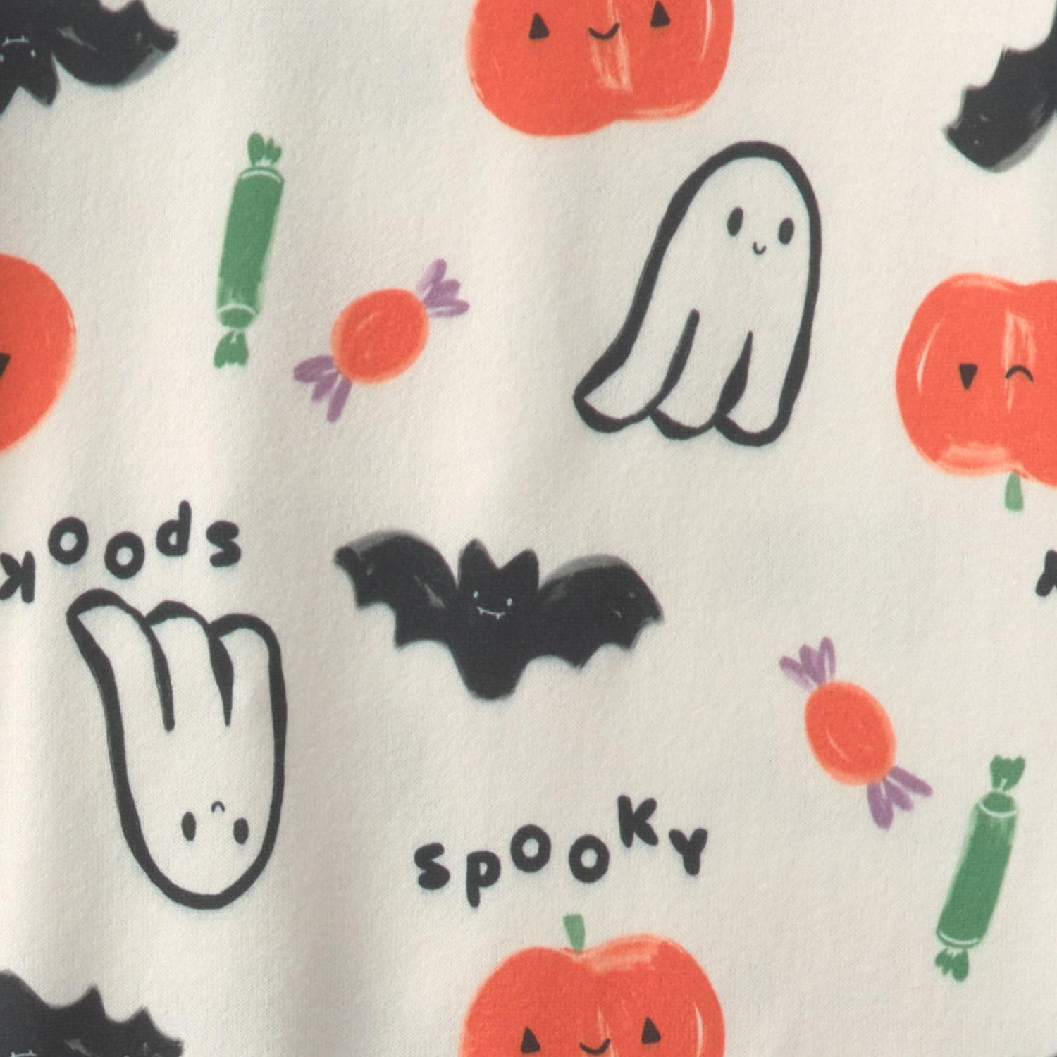 Carter's Halloween Little & Big Kid Unisex Crew Neck Long Sleeve 2-pc. Pajama Set