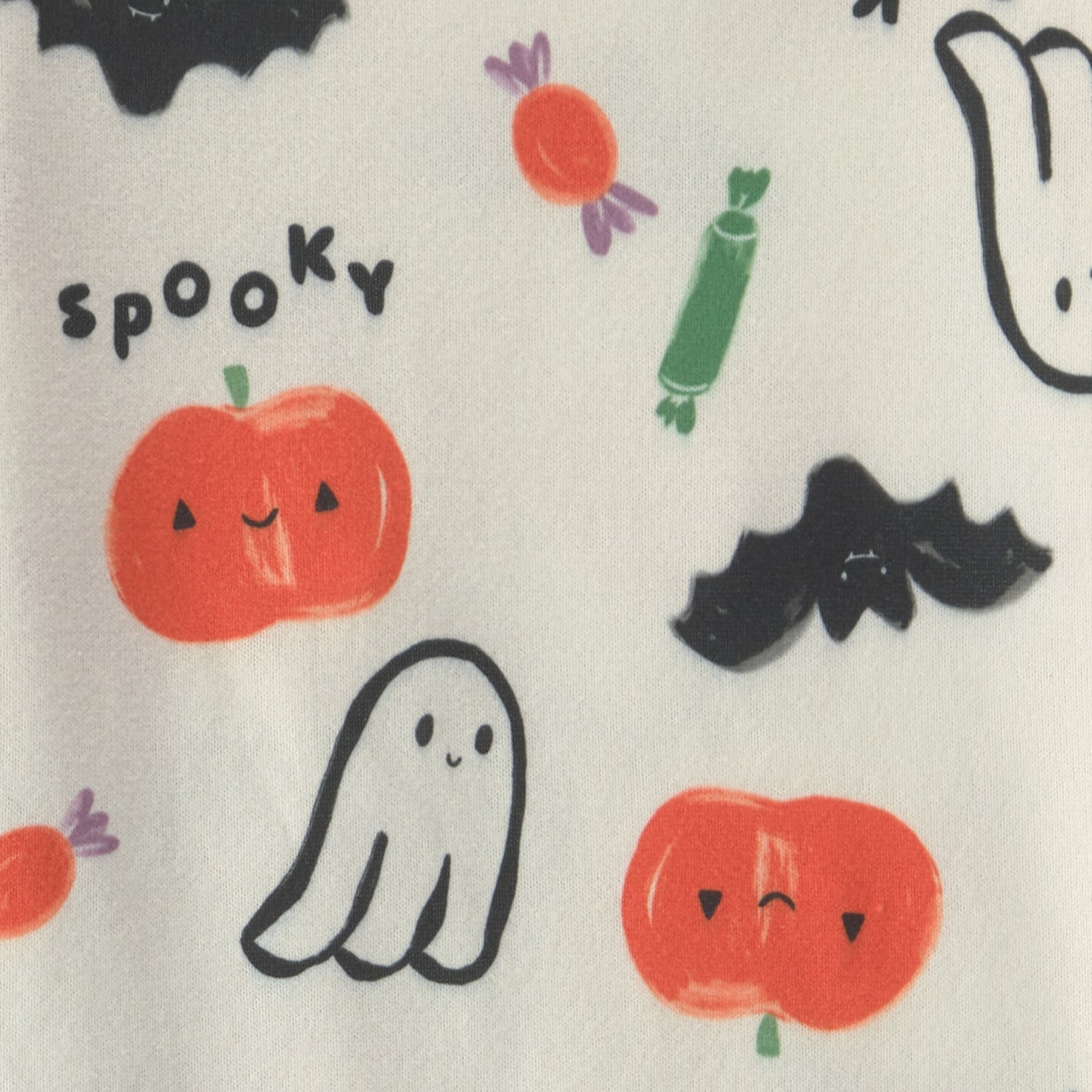 Carter's Halloween Toddler Unisex Crew Neck Long Sleeve 2-pc. Pajama Set