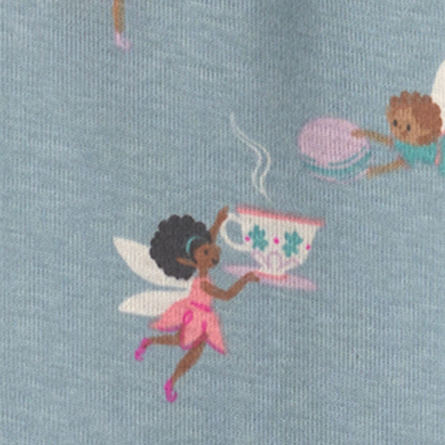 Carter's Fairies Toddler Girls Crew Neck Long Sleeve 4-pc. Pajama Set