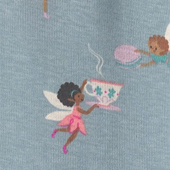 Carter's Fairies Toddler Girls Crew Neck Long Sleeve 4-pc. Pajama Set