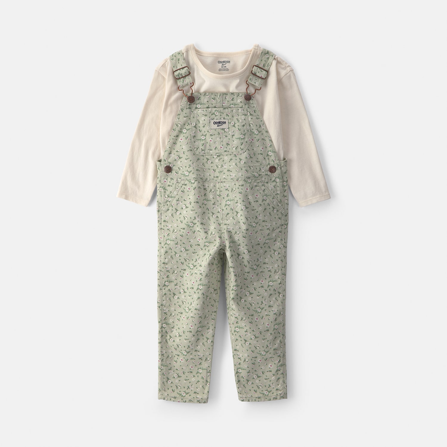 Oshkosh Toddler Girls 2-pc. Overall Set