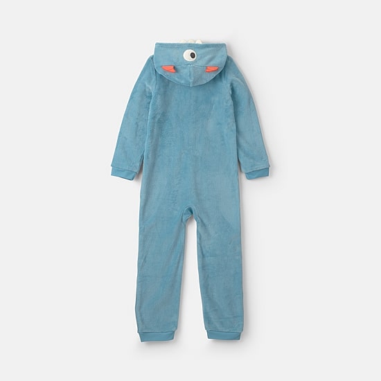 Carter's Monster Little & Big Kid Boys Hooded Long Sleeve One Piece Pajama