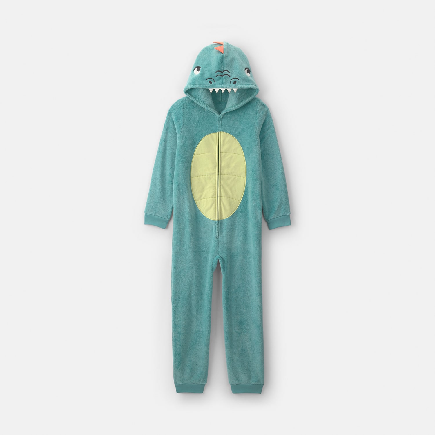 Carter's Dinosaur Little & Big Kid Boys Hooded Long Sleeve One Piece Pajama