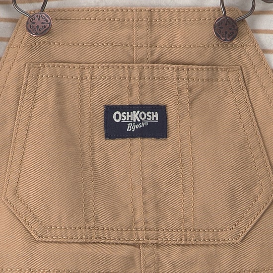 Oshkosh Toddler Boys Knit 2-pc. Overall Set