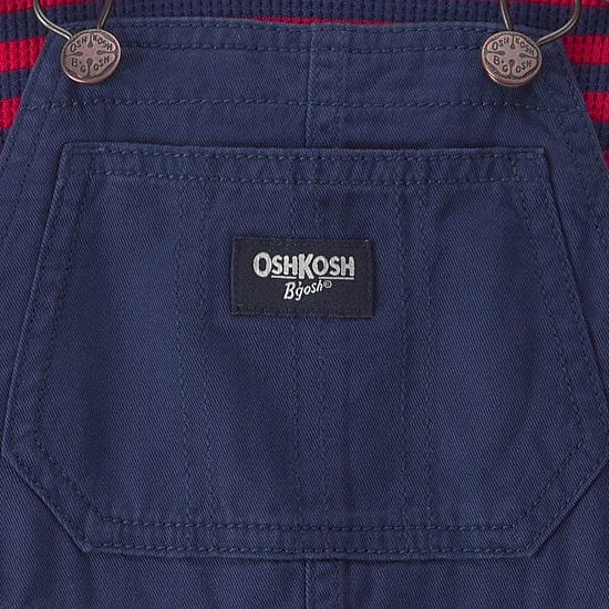 Oshkosh Toddler Boys Woven 2-pc. Overall Set