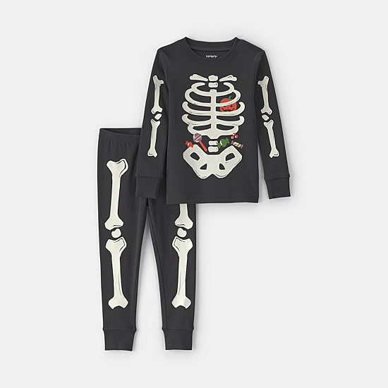 Carter's Halloween\N Toddler Unisex Crew Neck Long Sleeve 2-pc. Pajama Set