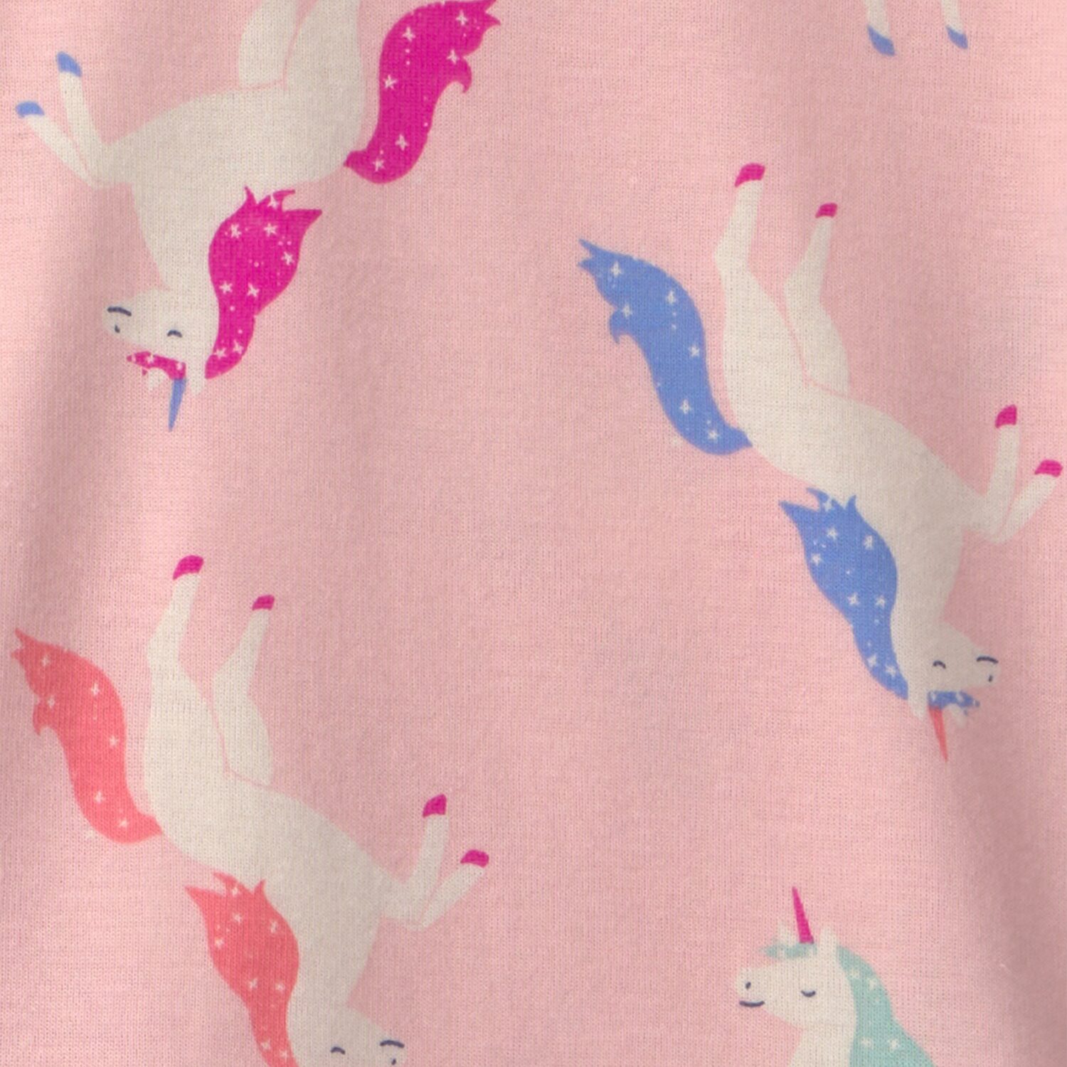 Carter's Unicorn Toddler Girls Crew Neck Long Sleeve 4-pc. Pajama Set